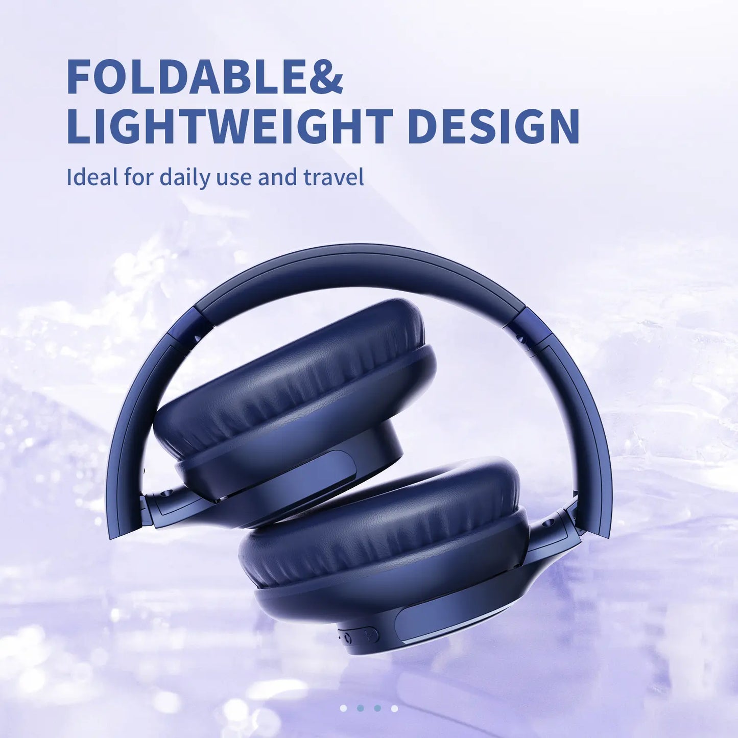 Electronic Wireless Bluetooth Headphones Over-Ear, Deep Bass Hi-Fi Stereo, 65H Playtime, Foldable Lightweight Headset with Mic for Ios/Android/Pc Headset Earbud Headphonesbluetooth Black #Tiktokshopholidayhaul Audio Wirelessheadphone Tiktokshopspringglo
