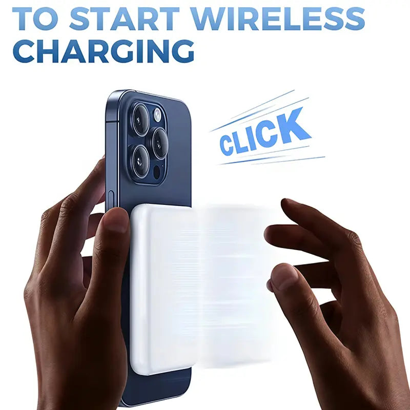 5000Mah Magnetic Power Bank for Iphone 12ā17 Series, Works Best with Magsafe Case or No Case, Portable Wireless Charger Summervibes Outdoorfun