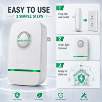 Plug-In Power Device with Indicator Light, Compact Indoor Electrical Accessory for Home, Office, Dorm, and Daily Use
