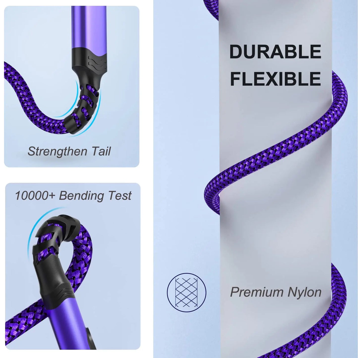 90-Degree USB-C Cable, USB-A to USB-C Right Angle Durable Nylon-Braided Fast Charging Cable for Iphone 16 Pro Max, Samsung Galaxy S24 Ultra and Ipad Air 6, Portable Type-C Charging Line