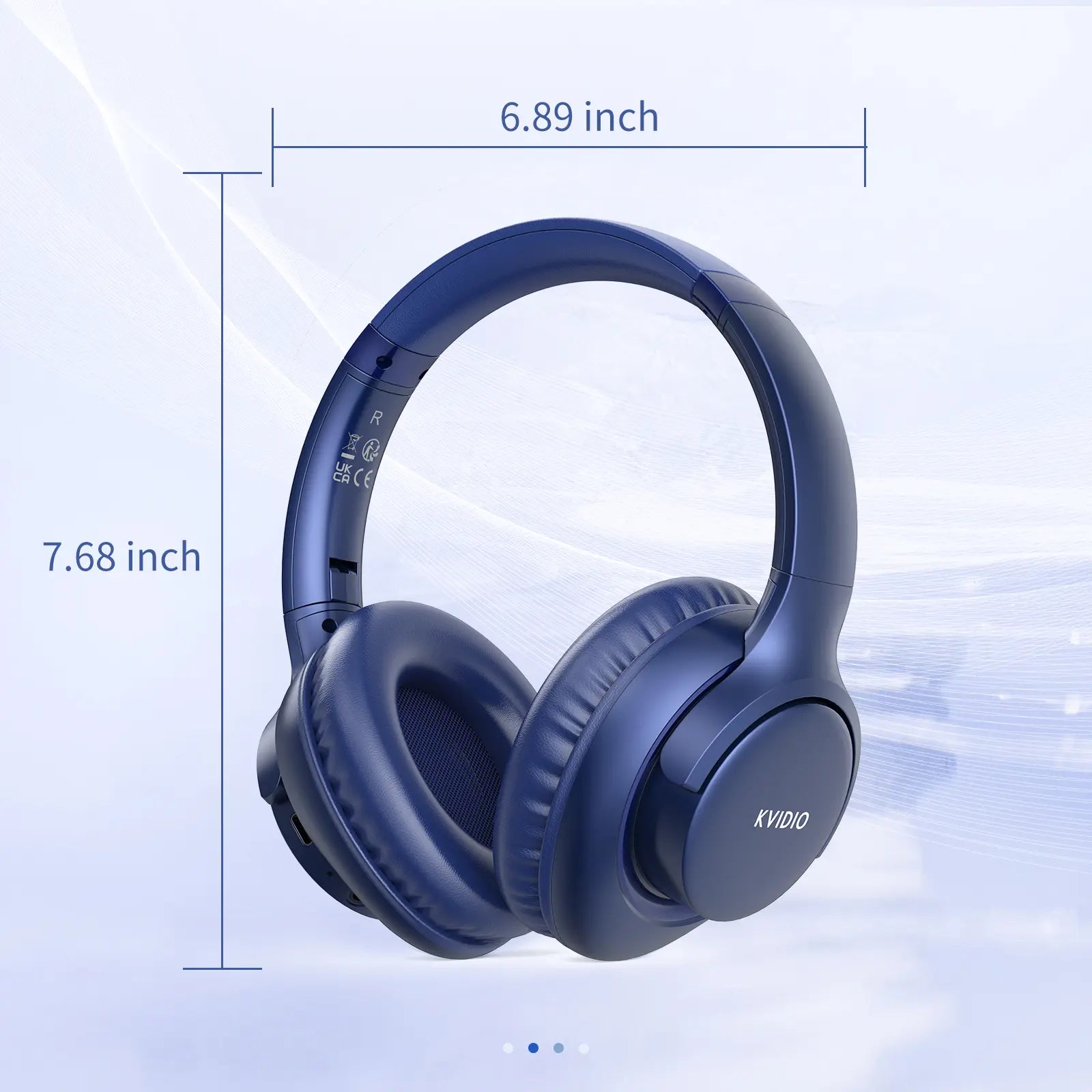 Electronic Wireless Bluetooth Headphones Over-Ear, Deep Bass Hi-Fi Stereo, 65H Playtime, Foldable Lightweight Headset with Mic for Ios/Android/Pc Headset Earbud Headphonesbluetooth Black #Tiktokshopholidayhaul Audio Wirelessheadphone Tiktokshopspringglo