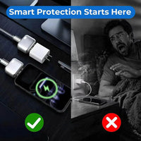 140W Smart Charging Cable with Physical Battery Disconnect Function: Automatically Stops Charging and Cuts off Connection to Protect the Battery; PVC Full Charge Automatic Pop-Up Stop Charger.