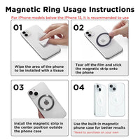 5000Mah Magnetic Power Bank for Iphone 12–17 Series, Works Best with Magsafe Case or No Case, Portable Wireless Charger Summervibes Outdoorfun