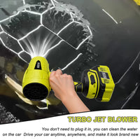 【Summervibes】Seese Turbo Jet Blower,Leaf Blower, Violent Turbo Fan, Pure Copper Motor,Car Drying after Wash, Handheld Snow Blower,Cordless Turbo Power Air Duster,Home Improve,Garden Mainte Holiday Gifts