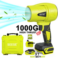 【Summervibes】Seese Turbo Jet Blower,Leaf Blower, Violent Turbo Fan, Pure Copper Motor,Car Drying after Wash, Handheld Snow Blower,Cordless Turbo Power Air Duster,Home Improve,Garden Mainte Holiday Gifts