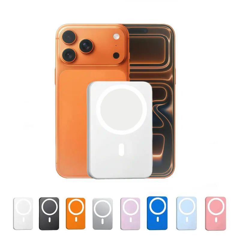 5000Mah Magnetic Power Bank for Iphone 12–17 Series, Works Best with Magsafe Case or No Case, Portable Wireless Charger Summervibes Outdoorfun