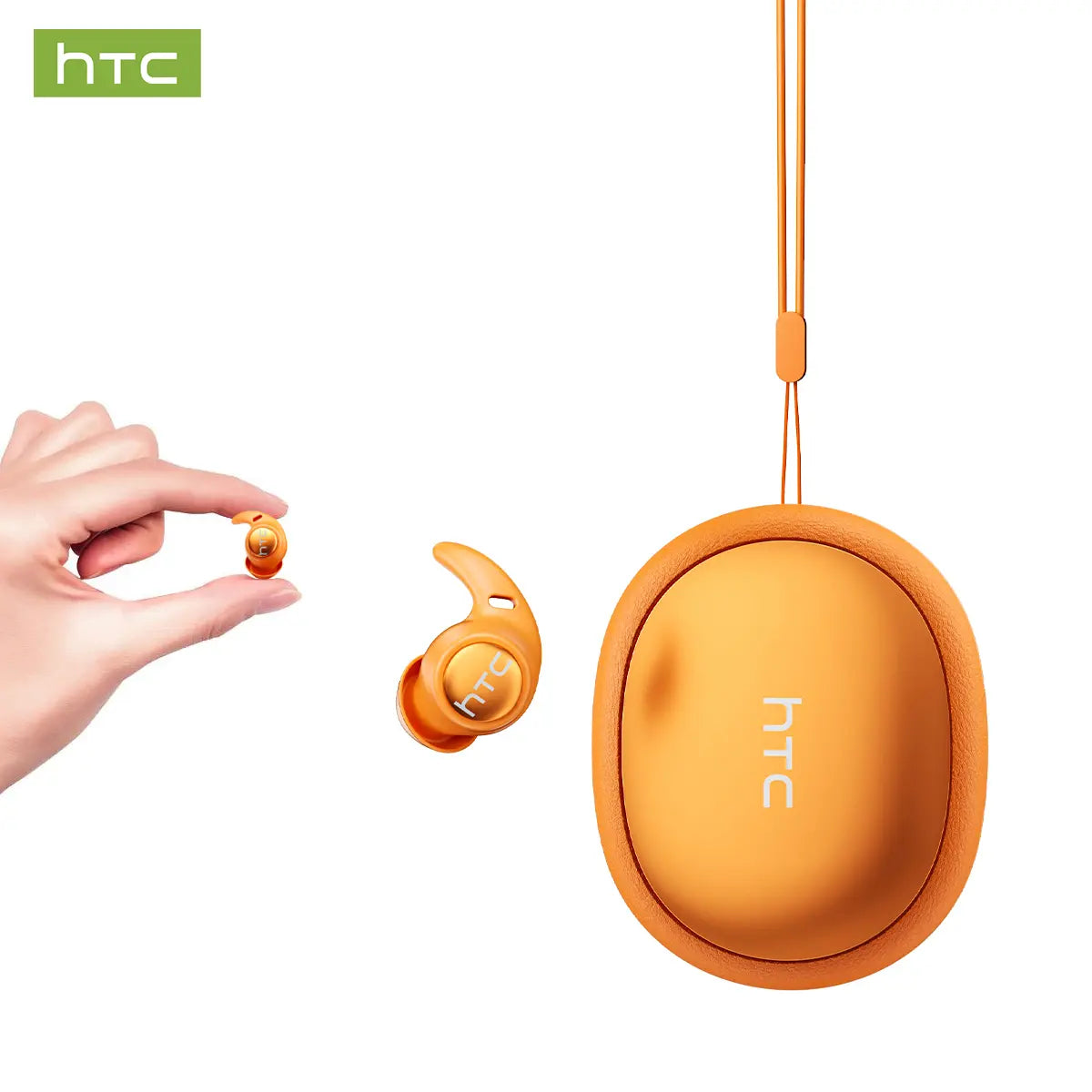 HTC NE76 Bluetooth Wireless Earbuds Sleep Earphones,Bluetooth 6.0,Noise-Canceling Earphones.Improves Sleep Quality,Zero Pressure on the Ears When Sleeping on Your Side,Invisible Flat-Head Earphones,Suitable for Travel and Side Sleepers